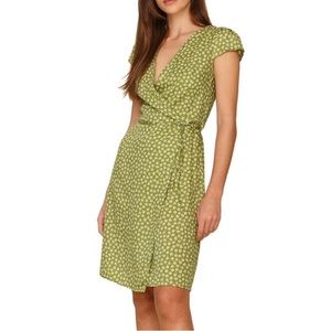 Reformation wrapped dress